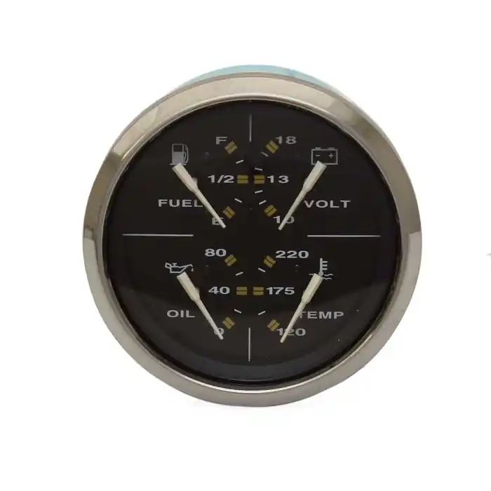 Faria Boat Multi-Function Gauge GF0092A | Fuel Volt Oil 3 1/4 Inch Free Shipping