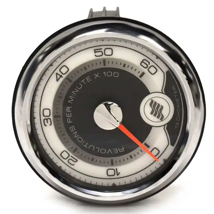 Wholesale Medallion Boat Tachometer Gauge 8630-00018-19 | 3 1/4 Inch Black Silver