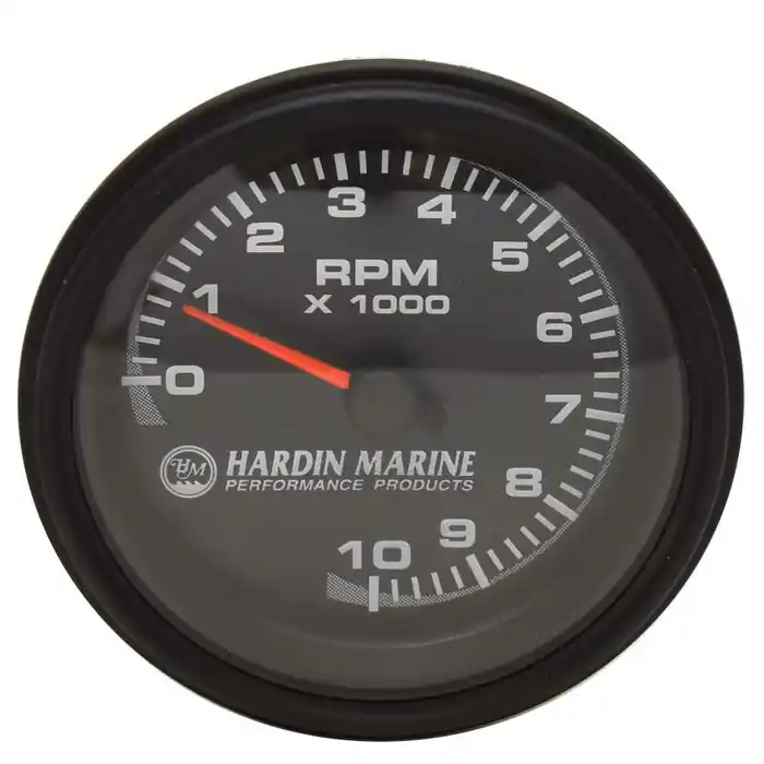 Hardin Marine Boat Tachometer Gauge 960949 | 3 3/8 Inch Faria 10K Order Now
