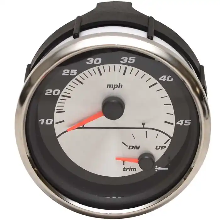 Popular Faria Pontoon Boat Multi-Function Gauge GSC092A | Speedometer Trim 4 1/4 Inch