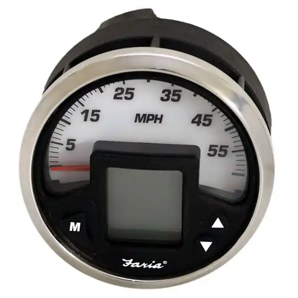 Professional Grade Faria Boat Speedometer Gauge IG1133A | MG2000 SmartCraft 3 1/4 Inch