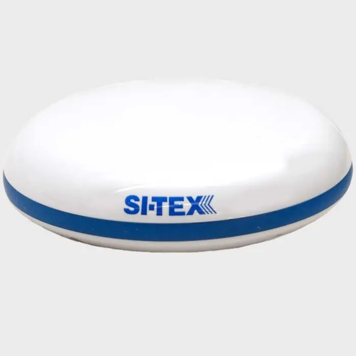 Limited Time SI-TEX Boat Smart GPS Receiver GSU-5H | SBAS 10 - 35 VDC White (Kit)
