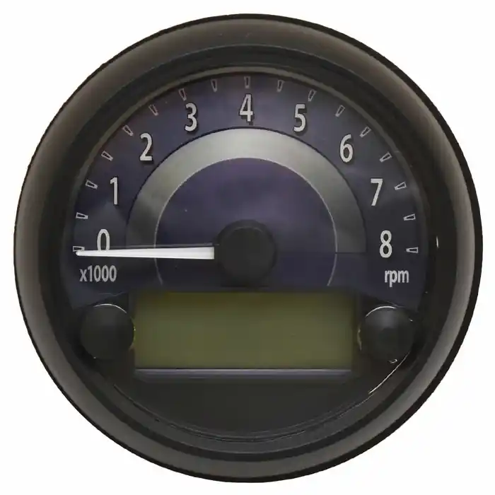 Free Returns Medallion Boat 8K Tachometer Gauge 8633-00119-01 | Avalon 3 3/8 Inch