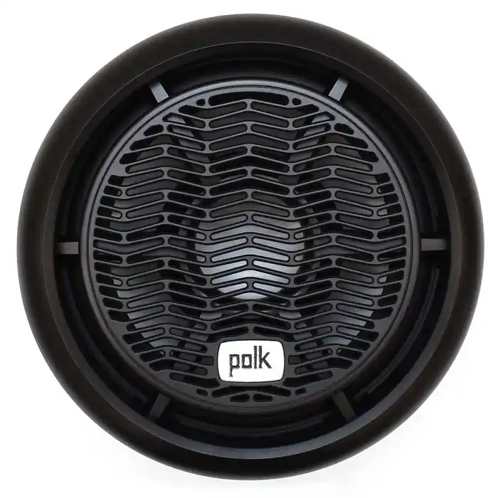 Editor’s Pick Polk Audio Boat Subwoofer Speaker UMS108B | 10.8 Inch Black Silver