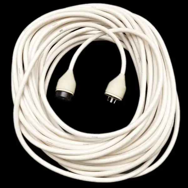 Tiara Boat Shore Telephone Cable PH656 | 65 Foot Off White Limited Offer