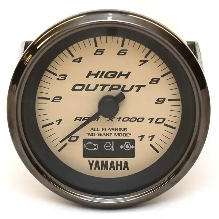 Yamaha Jet Boat Tachometer Gauge 947302 | Beede w/ Systems Check 3 1/4 Inch Reduced Price