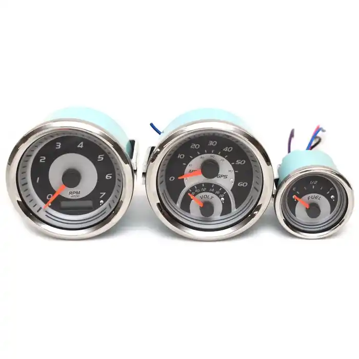 VeeThree Boat Multifunction Gauge Set | GPS Speedometer (3 PC) Direct From Factory