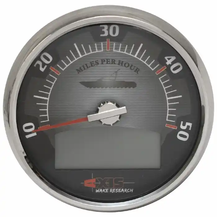 Professional Grade Axis Boat Oversized Speedometer Gauge 8650-00038-19 | Medallion 5 Inch