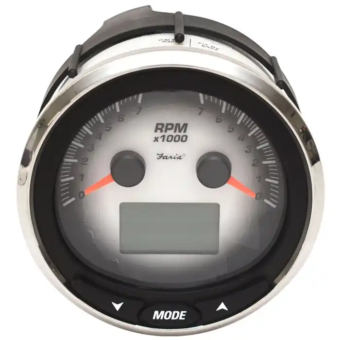 Hot Picks Faria Boat Dual Tachometer Gauge MGT061A | MG3000 Twin Engine 4 1/4 Inch