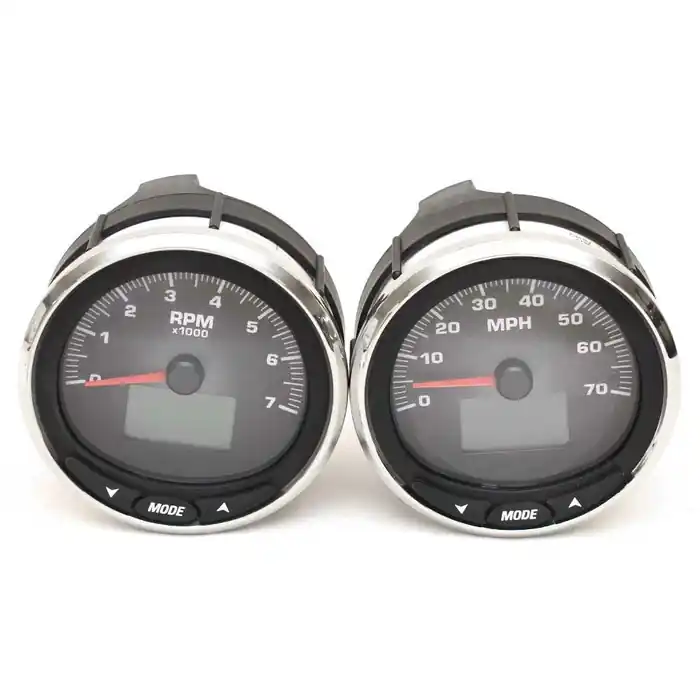 New Arrival Faria Boat Gauge Set MGT022C | MG3000 Tach/Speedo MGS023B (2PC)