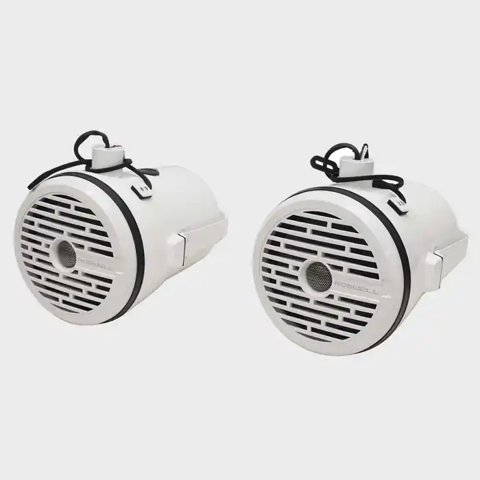 Roswell Boat Tower Speakers C913-2052W | Spark 8 Inch Centurion (Pair) Hassle-Free Returns