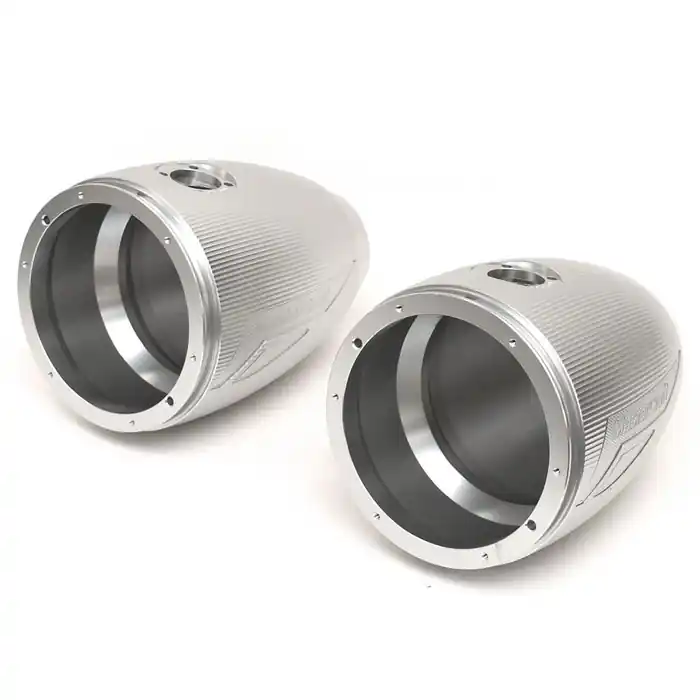 MasterCraft Boat ZFT4 Speaker Cans 404856 | 7.5 Inch Silver (Pair) Best Price