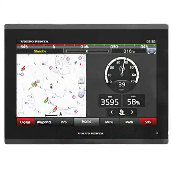 Low Price Volvo Penta Boat Glass Cockpit Display 23989003 | B7 7 Inch