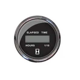 Chesapeake Black SS Digital Hour Meter Gauge | Faria 13715 Save Now