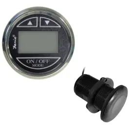 Special Discount Chesapeake Black SS Depth Sounder with Thru-Hull Transducer | Faria 13795