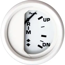 Dress White Trim Gauge | Faria 13122 Crafted