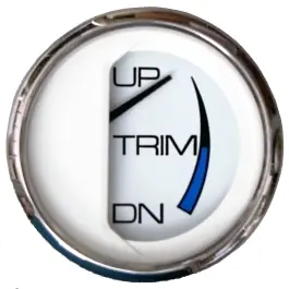 Bargain Chesapeake White Stainless Steel Trim Gauge | Faria 13809