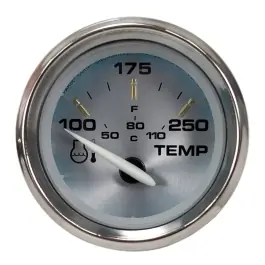 Professional Grade Kronos Water Temperature Gauge - 100-250 F | Faria 19003