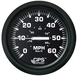 Euro 60 MPH GPS Speedometer Gauge | Faria 32816 Modern