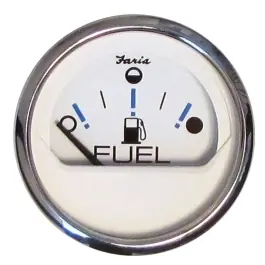 Chesapeake White SS Fuel Level Gauge | Faria 13818 Deal