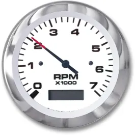 Get Yours Lido Series 7000 RPM Tachometer with Hour Meter | Sierra 65129P