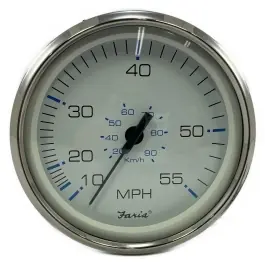 Chesapeake Stainless Steel Speedometer, 5 Inch | Faria SE9504 Trending