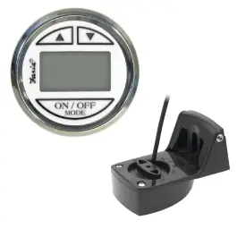 Shop Now Chesapeake White SS Depth Sounder with Transom Mounted Transducer | Faria 13850