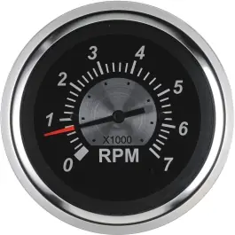 Top Rated Black Sterling Series 7000 RPM Tachometer | Sierra 67363P