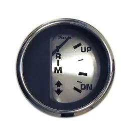 Super Sale Spun Silver Trim Gauge - Mercury/Volvo/Yamaha | Faria Beede Industries 6016