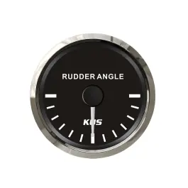 Black Face & Stainless Bezel CMRR Rudder Angle Gauge | KUS JMV00056 Direct From Manufacturer