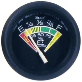 Best Seller Euro Battery Condition Indicator Gauge 12 VDC | Faria 12823