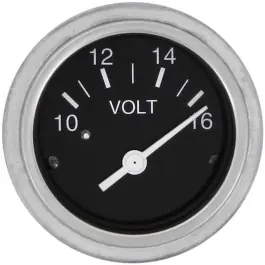 Heavy Duty Series Voltmeter Gauge - 10-16 VDC | Sierra 80134P Sale