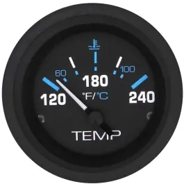 Buy Today Eclipse Series Water Temperature Gauge - 120-240 degrees | Sierra 68401P