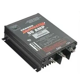 VoltMaster Battery Equalizer - 24 Volt Input to 12 Volt Output / 80 Amp | Vanner 66-80 Free Returns