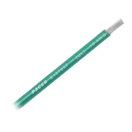 Markdown 10 AWG Green Primary Wire, 100 foot | Pacer Marine WUL10GN-100