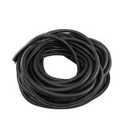 Warranty Included Black 3/4 inch Split Loom Flex Tubing, 100 foot | FTZ Industries 80008-100COIL