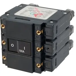 Best Price C-Series Flat Rocker Circuit Breaker - Triple Pole 100A AC