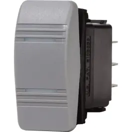 Seasonal Sale On-Off-On Water Resistant Gray Contura Switch | Blue Sea 8220