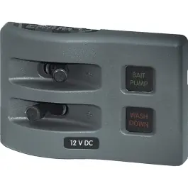 Premium WeatherDeck 2-Position Fuse Panel | Blue Sea 4302