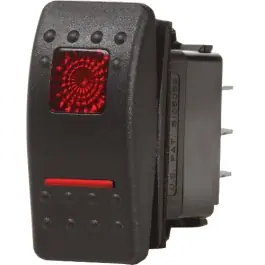Price Drop ON-ON Black Contura II Switch DPDT