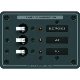 Traditional Metal DC Panel - 3 Positions Best Price