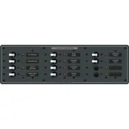 Best Price Horizontal DC 12-Position Panel | Blue Sea Systems 8375