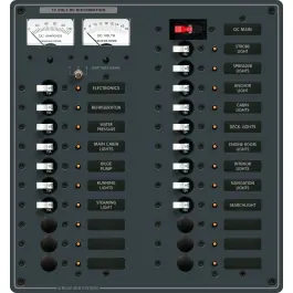 One Day Deal DC Main Panel with 23-Position | Blue Sea Systems 8380