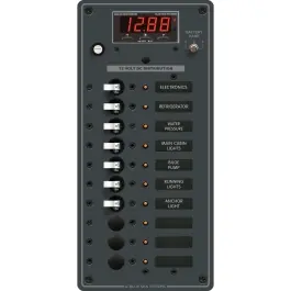 Fan Favorite 10 Position DC Branch Circuit Breaker Panel | Blue Sea 8402