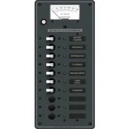 Factory Price Vertical AC 10-Position Panel | Blue Sea Systems 8478