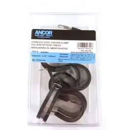 Next Day Delivery 1-1/4 inch Stainless Steel Cushion Clamp, pack of 10 | Ancor 403902