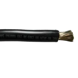 Free Returns 2 AWG Black Marine Battery Cable Per Foot | Cobra A2002T-07-100-1