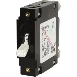 In Demand C-Series White Toggle Circuit Breaker - Single Pole 20 Amp