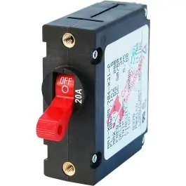 New Release 20 Amp A-Series Toggle Circuit Breaker