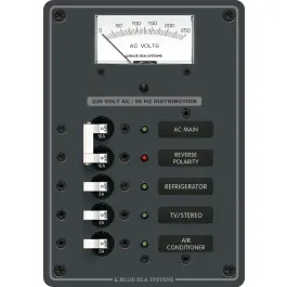 PANEL 230 VAC METER 2XCB RP3 New Release